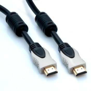 5m HDMI Kabel mit Ethernet 3D Highend ARC CEC FULL HD TV LCD UHD 4k 24K Vergoldet