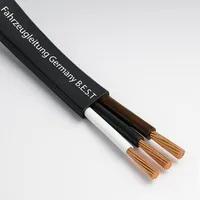 Autokabel KFZ Kabel 3x0,75 mm² Flachkabel Fahrzeugleitung vielseite Anwendung 3-Polig