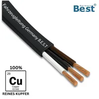 Autokabel KFZ Kabel 3x1,50 mm² Flachkabel Fahrzeugleitung vielseite Anwendung 3-Polig