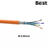 50 m CAT.7 Verlegekabel Gigabit Netzwerkkabel KUPFER Lan 1000Mhz S/FTP6 5