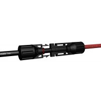 Solarkabel Verlängerungskabel 2x4mm² mit Solarsteckern – Rot & Schwarz