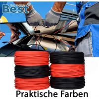 Germany B.E.S.T Solarkabel Solarleitung 10mm² reines Kupferkabel H1Z2Z2-K PV Schwarz