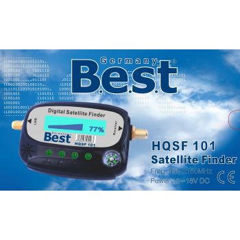 Sat Finder SATFINDER BEST LCD Display Digital HD Ton Kompass HDTV F-Kabel