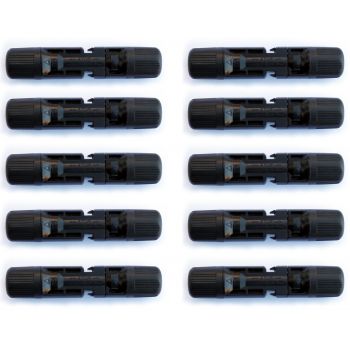 10 Paar Solarstecker Solarpanel Stecker Wasserdicht für 6mm² 4mm² Solarkabel