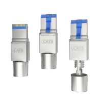 Germany B.e.s.t CAT 8 Netzwerkstecker RJ-45 Gigabit für Patchkabel Verlegekabel LAN
