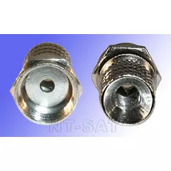 10 x F-Stecker 4 mm