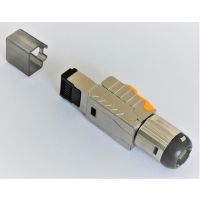 2x Netzwerk-winkelstecker-Stecker RJ45 CAT6A CAT7 ohne Werkzeug BEST-Germany