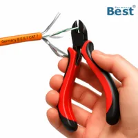 Seitenschneider Klein, Elektronik Drahtschneider, Präzisionszange für Feine Drähte