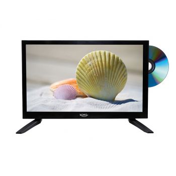 XORO HTC 1949 V2 18.5“ HD Fernseher mit integriertem DVD Player und HD Triple Tuner (DVB-S2/T2/C)