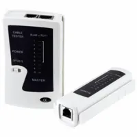 Kabeltester Netzwerktester für RJ45 & RJ11 Stecker