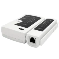 Kabeltester Netzwerktester für RJ45 & RJ11 Stecker