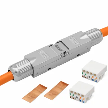 CAT 7 Netzwerkverbinder werkzeuglos STP Kupplung 10 Gbit/s