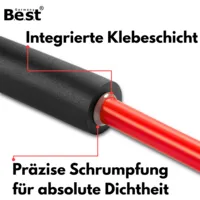 Schrumpfschlauch Set 400-teilig mit Innenkleber 4:1 wasserdicht