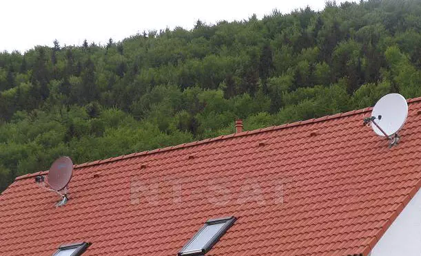 Dachsparrenhalter inkl. 1m Mast