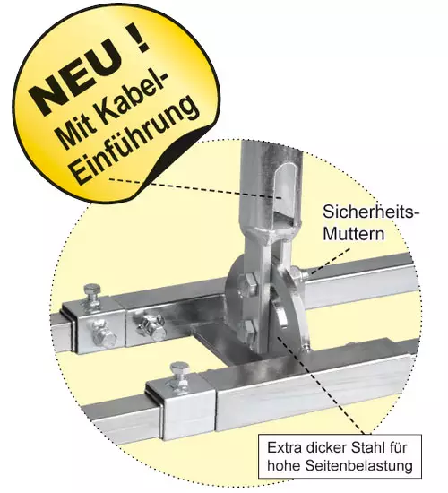 Dachsparrenhalter 48 / 100cm STABILO