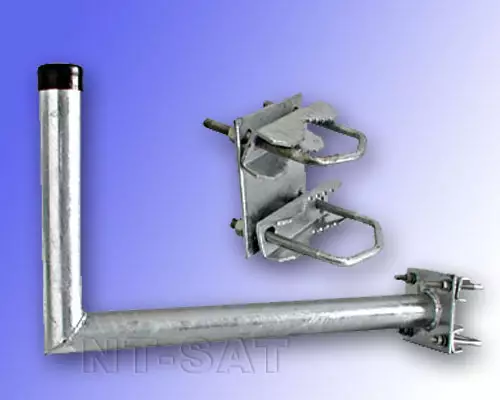 Wandhalter-450-mm-Stahl-mit-Zahnschelle