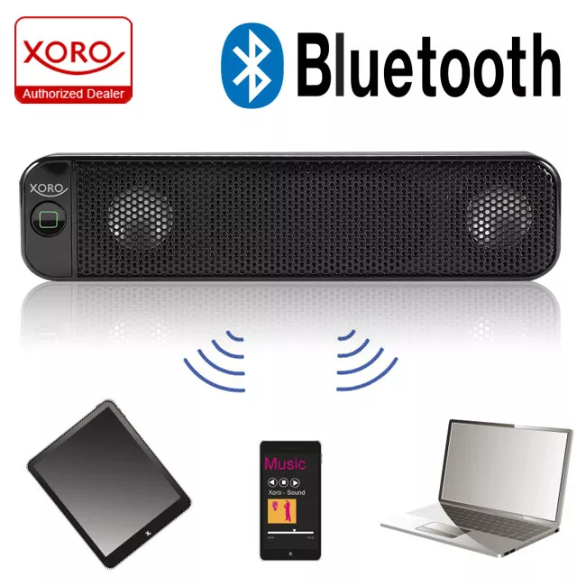 Kompakter Bluetooth Lautsprecher mit integriertem Akku XORO HXS 700 BT Kompakter Bluetooth Lautsprecher mit integriertem Akku XORO HXS 700 BT