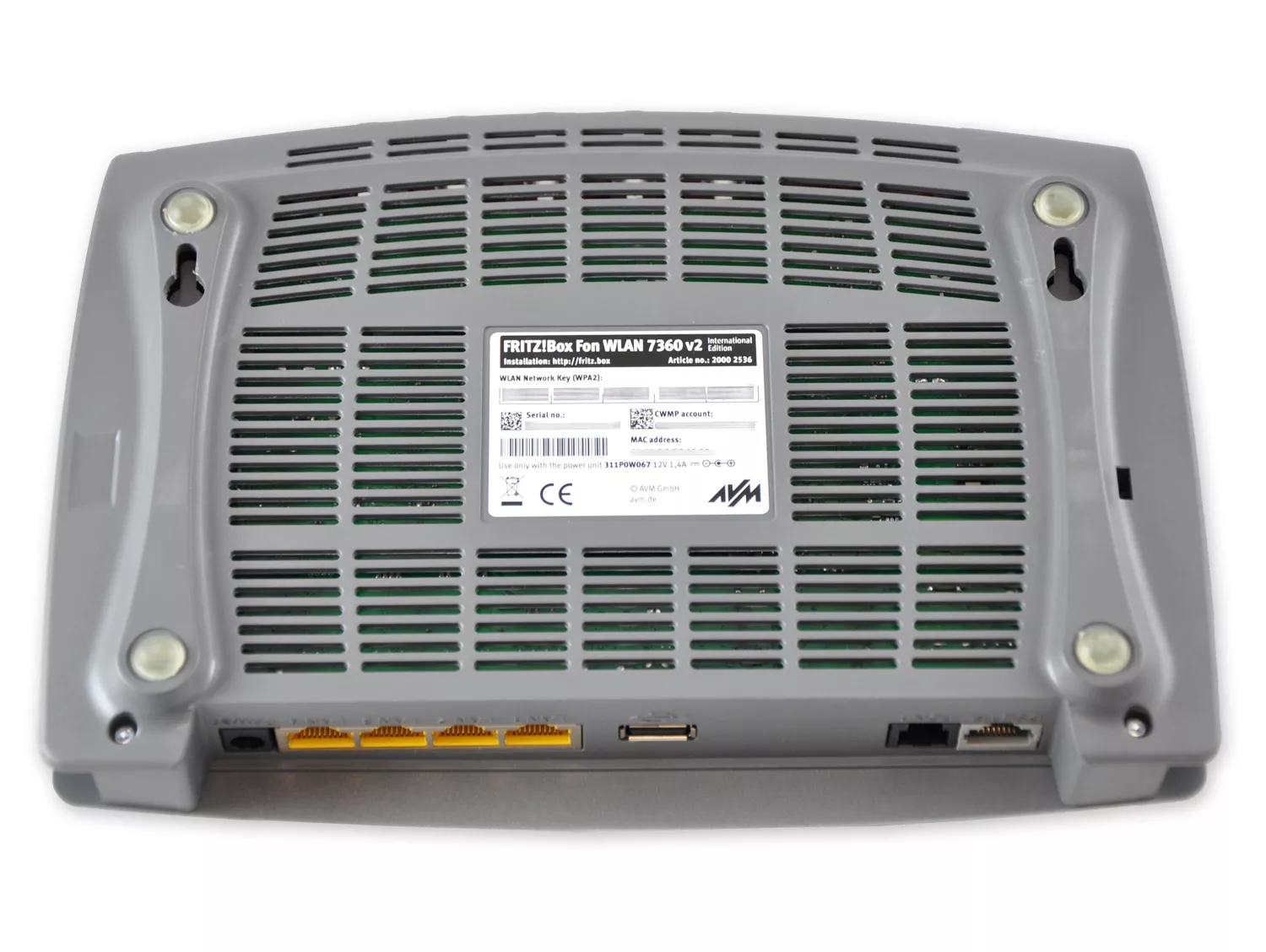 Avm Fritz Box 7360 V2 Wlan Gig Router Dsl Modem 2 Jahre Gewahrleistung Ebay