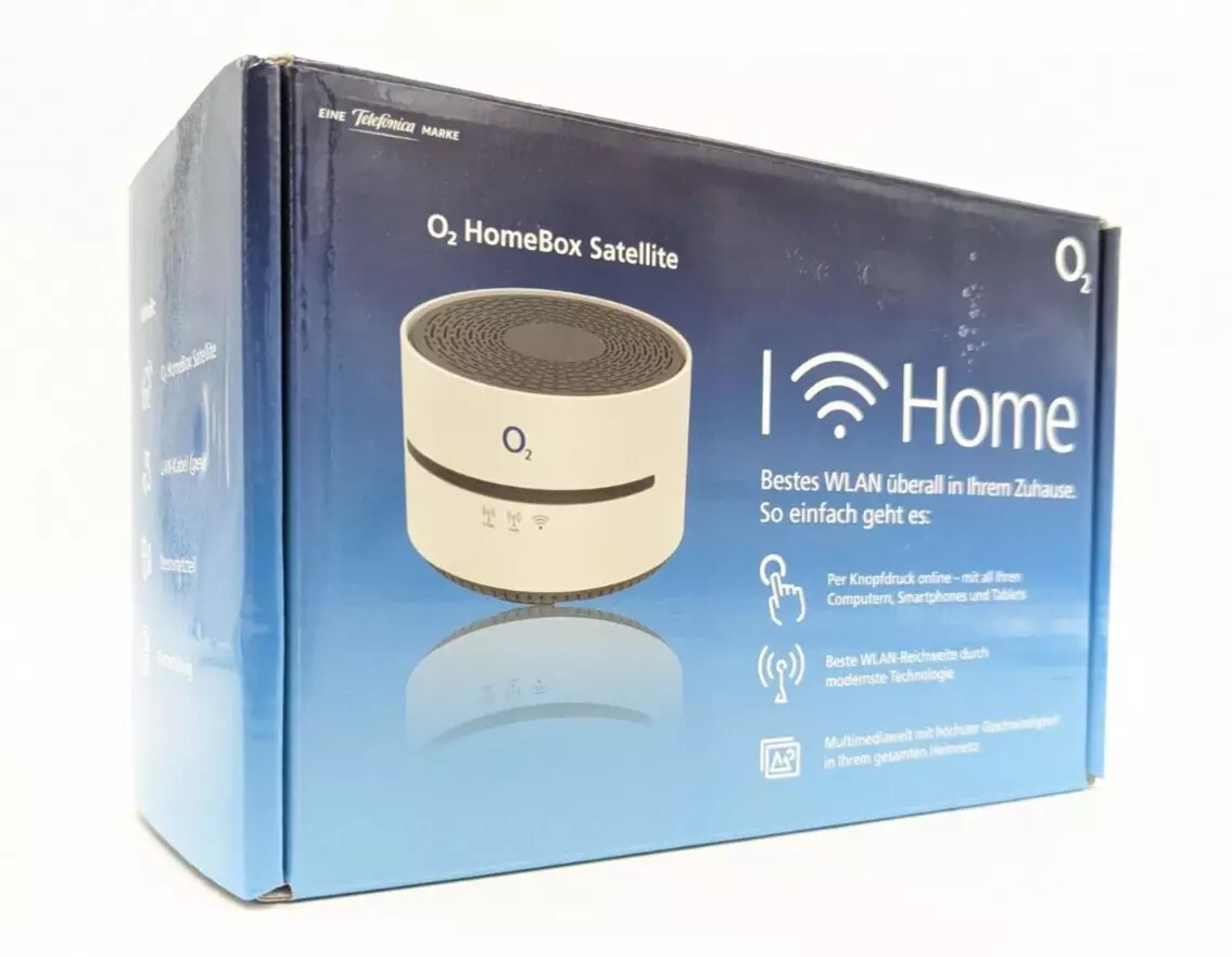 o2 O2 HomeBox Satellite WLAN Repeater Verstärker Access PointLTE Router Askey RTL0080.D112