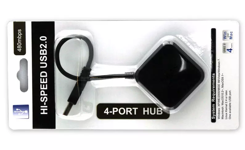 USB 2.0 4xPort HUB