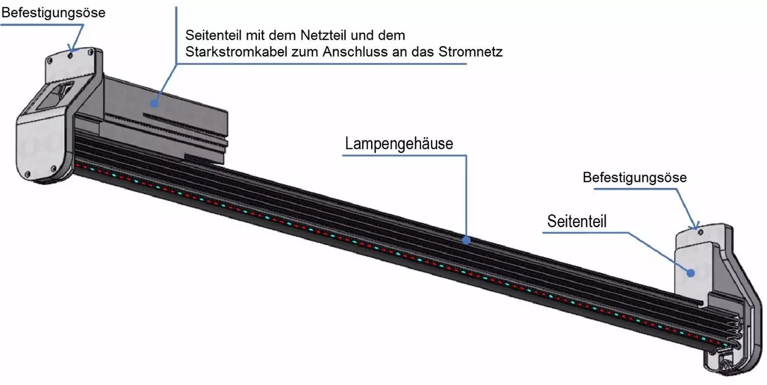 AGR100 LED Pflanzenlampe Gewächshaus Grow Growlight