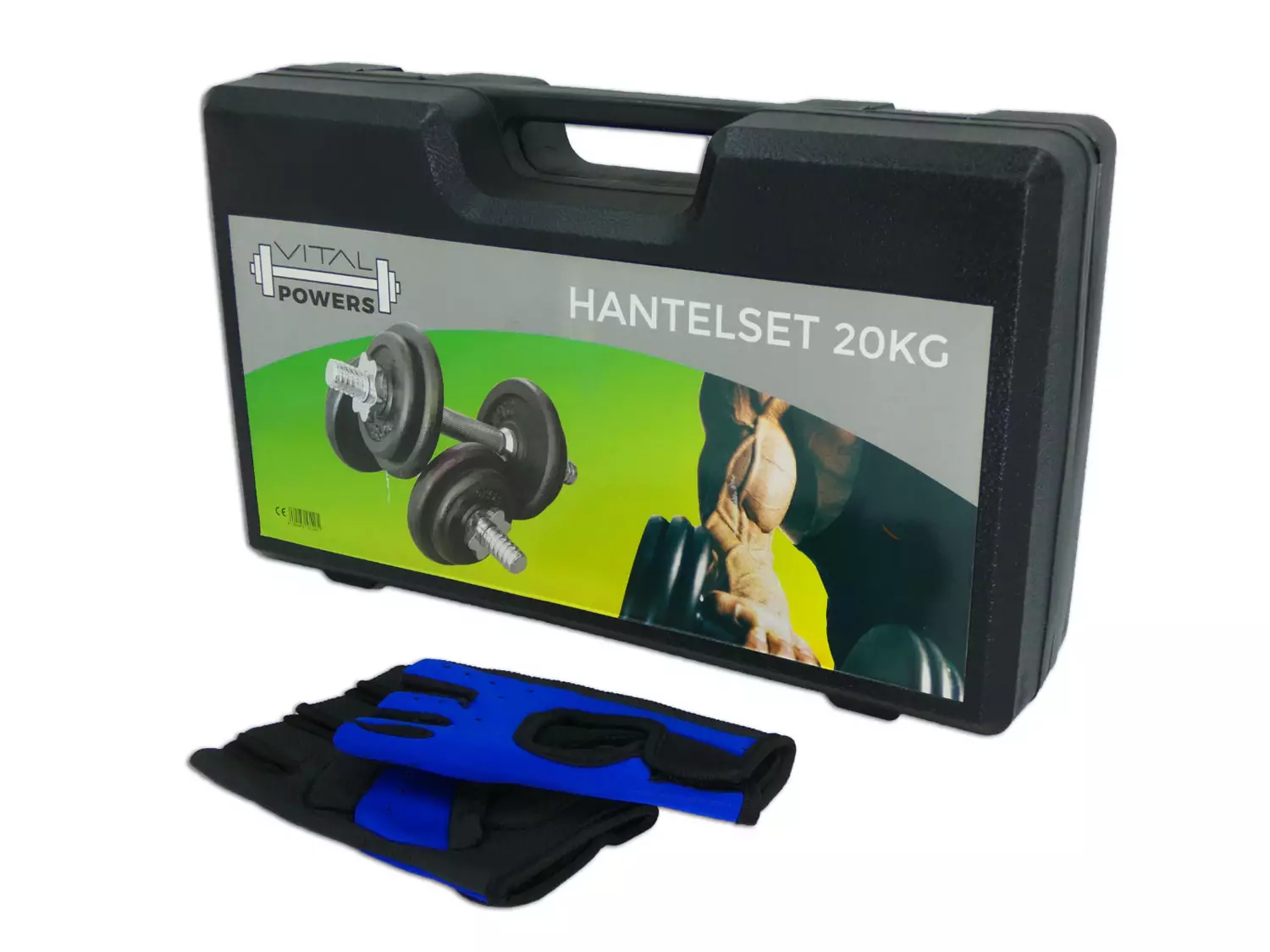 VITAL POWERS Hantelset 20 kg