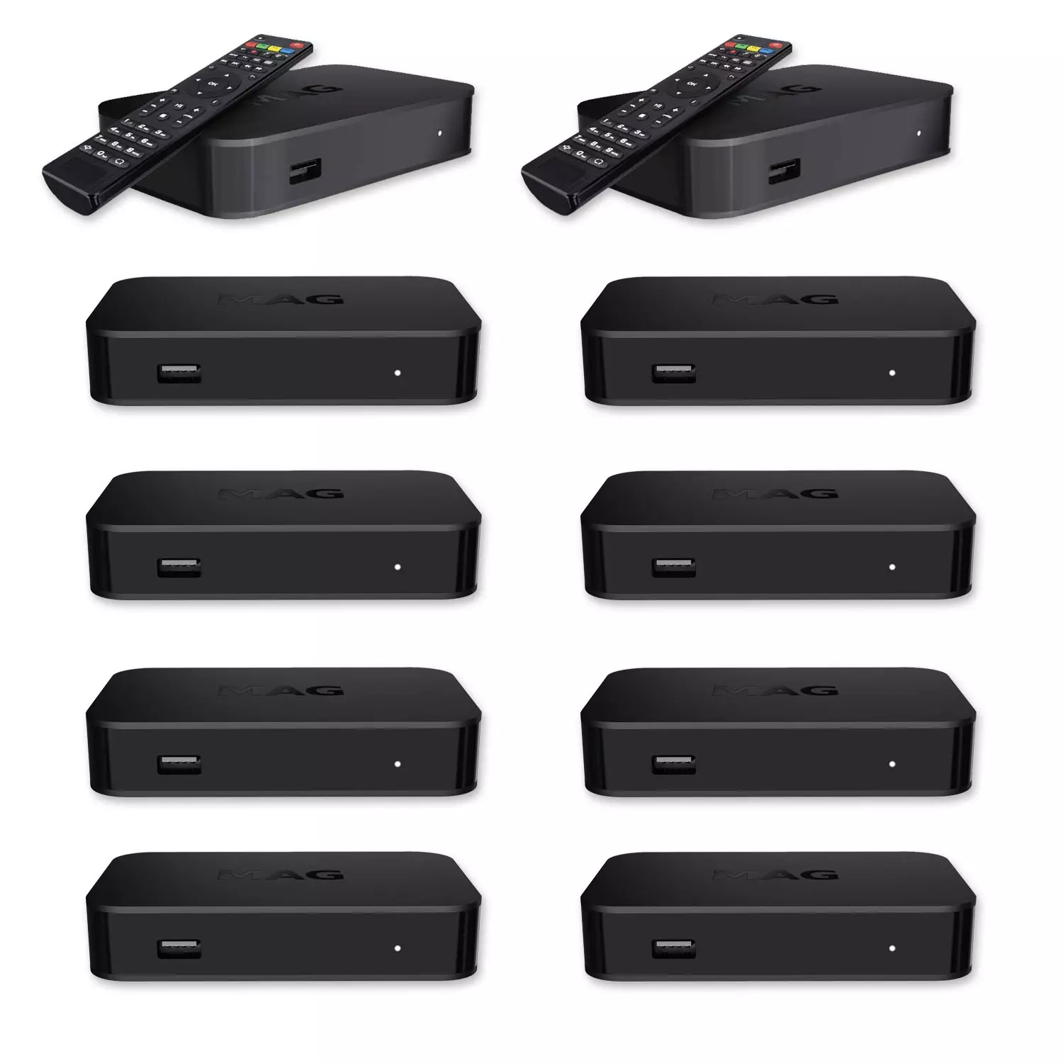 10x MAG 322 BASIC IPTV SET-TOP BOX