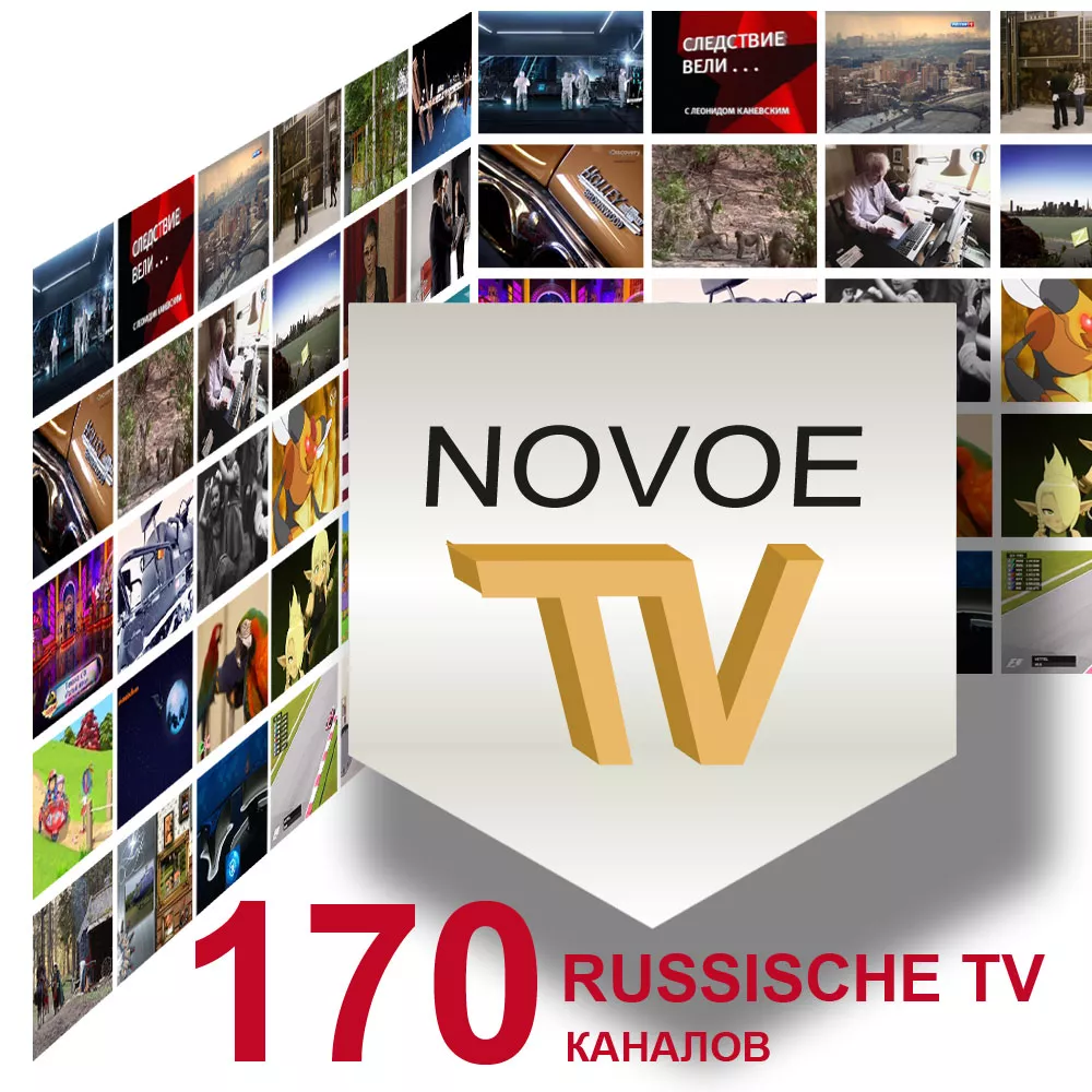 NOVOE TV 1 Monat FULL ABO IPTV Internet TV ähnlich Kartina Russisches NOVOE TV 1 Monat FULL ABO IPTV Internet TV ähnlich Kartina Russisches