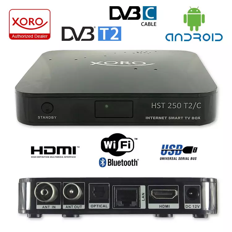 Smart TV Box Xoro HST 250 T2/C