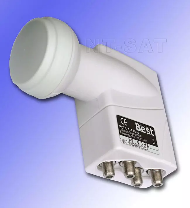 LNB Quattro 0,1dB BEST Germany