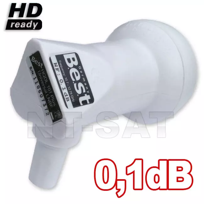 LNB Single 0,1 dB BEST Germany