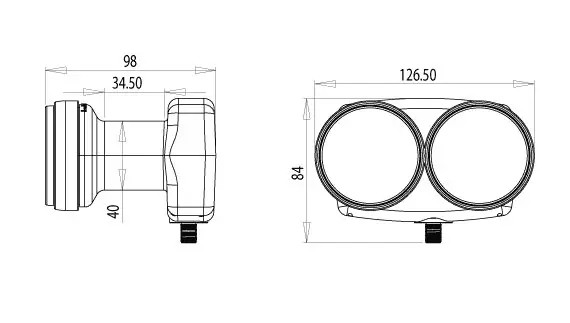 Inverto Single Monoblock LNB