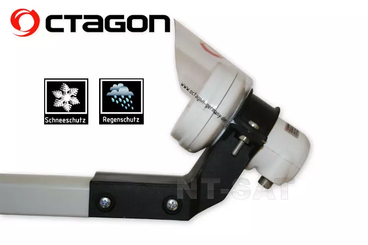 Octagon CAP 365 LNB Regen und Schneeschutz