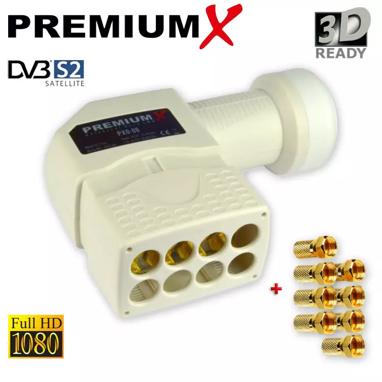 PremiumX PXO-08 OCTO LNB 0,1dB