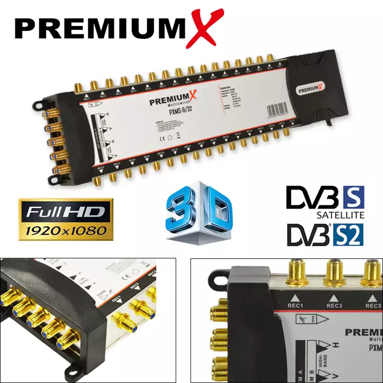 PremiumX Multischalter PXMS 9/32
