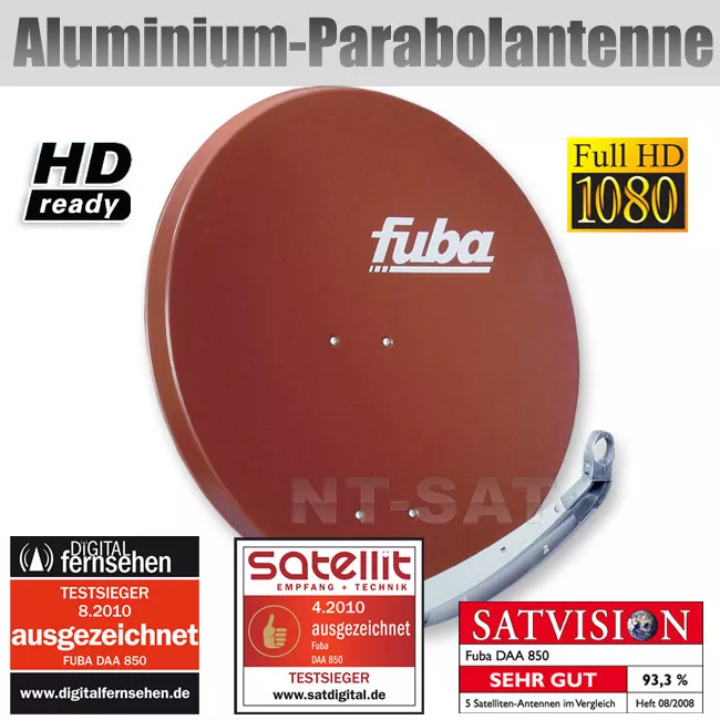 Fuba DAA 850 - Satellitenschüssel 85cm Fuba DAA 850 - Satellitenschüssel 85cm
