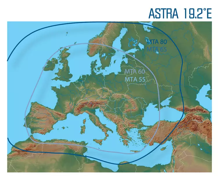 Xoro MTA 55 Vollautomatische Satelliten-Antenne mit Steuergerät