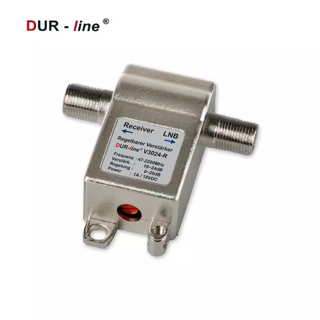 Dur-Line Inline-Verstärker regelbar V3024-R