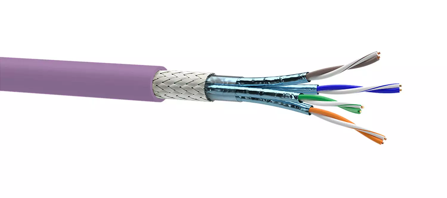 100 m CAT.8 Verlegekabel Gigabit Netzwerkkabel