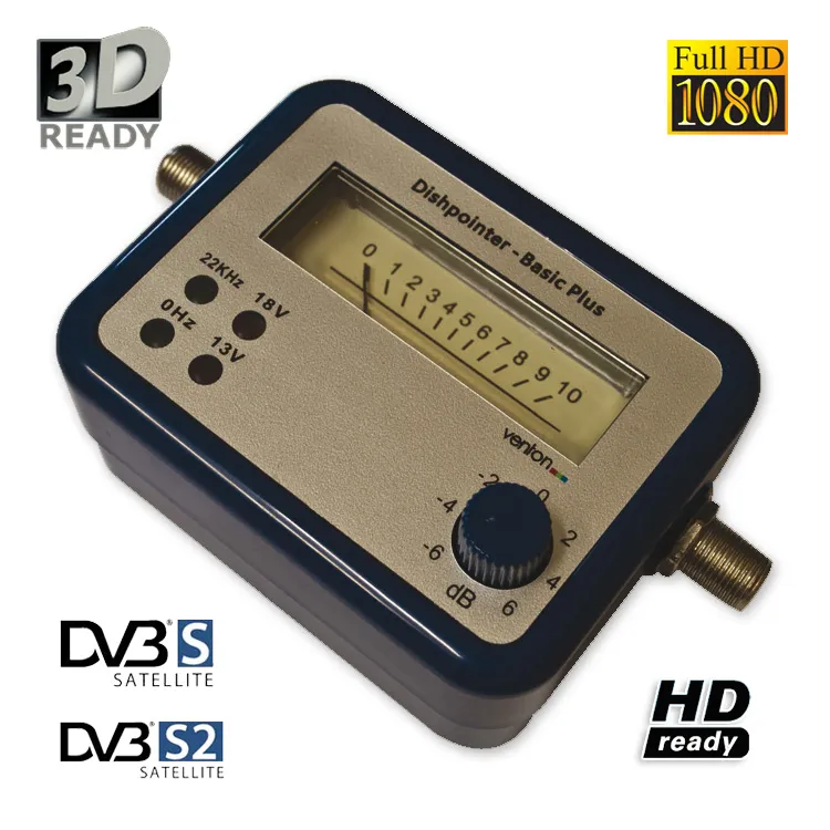 Satfinder SAT Finder Messgerät digital analog HDTV Basic Plus