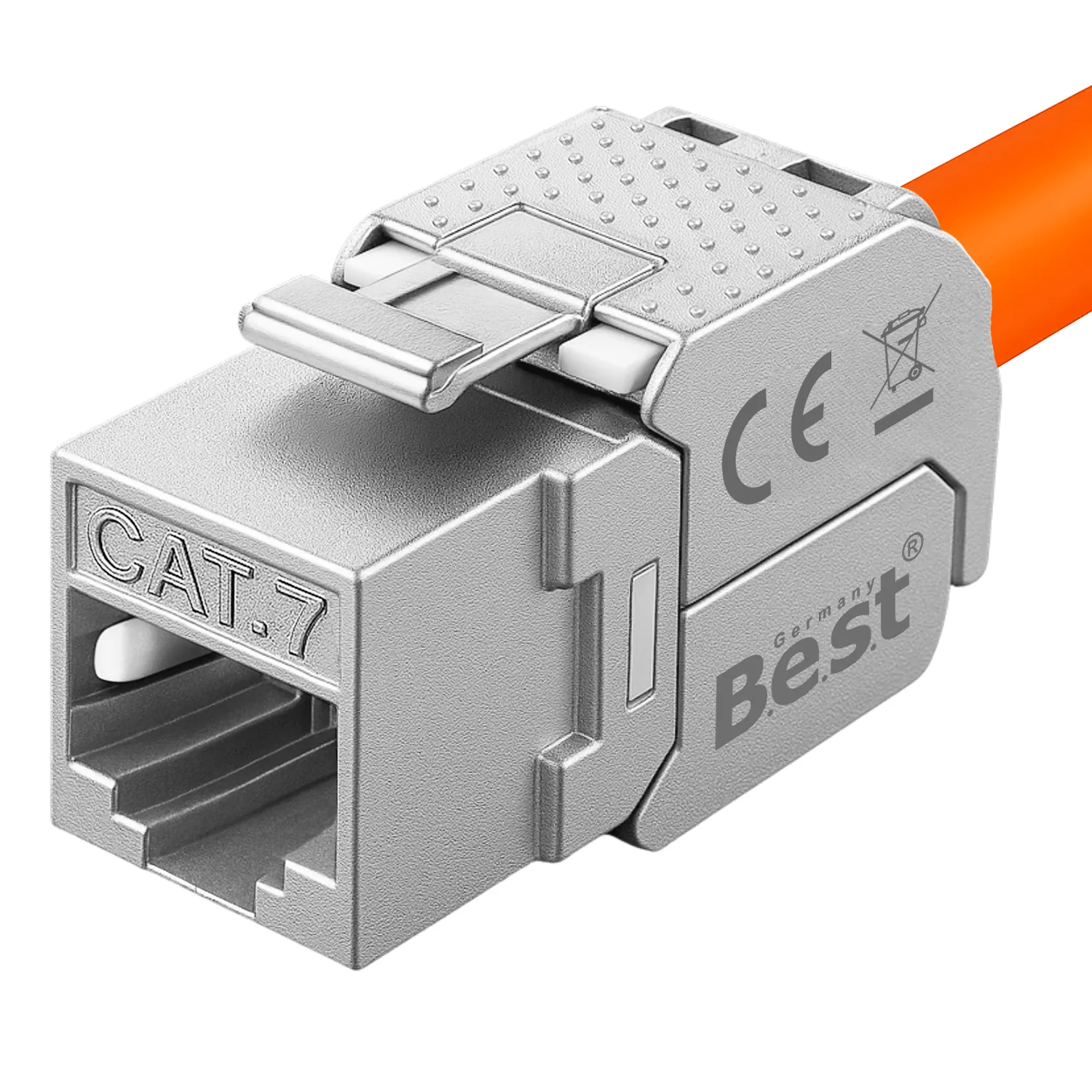 CAT 7 Keystone Netzwerkmodul RJ45 – High-Speed Keystone Buchse ...