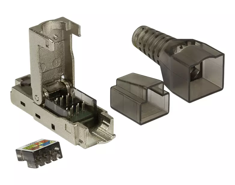 LogiLink® Feldkonfektionierbarer RJ45 Steckverbinder Cat.6A