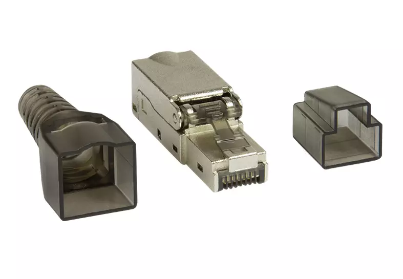 LogiLink® Feldkonfektionierbarer RJ45 Steckverbinder Cat.6A