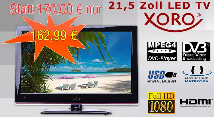 LCD Fernseher Xoro HTC 2232S