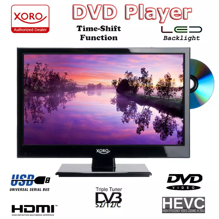 Xoro HTC 1546 HD LED TV mit DVD Player