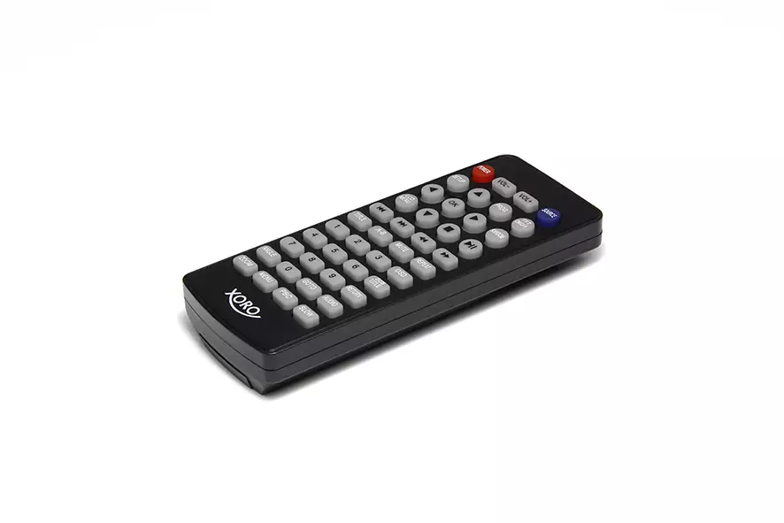 Mediaplayer DVD-Player XORO HSD 901 USB 2.0 Akku SD7 KFZ Adapter 12V / 230V 